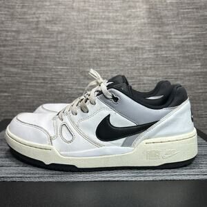 Nike Full Force Low Shoes Retro White Black FB1362-101 Sneakers Men's Size 10.5